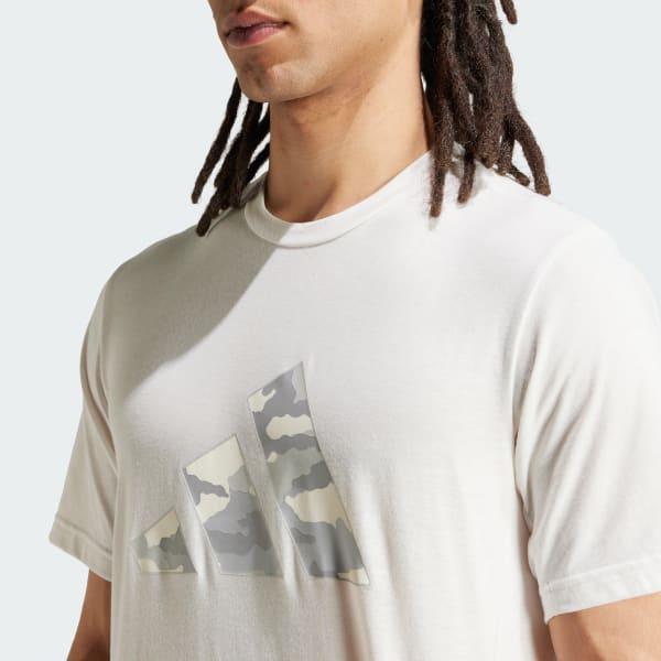 Train Essentials Camo Graphic Logo Tee Product Image