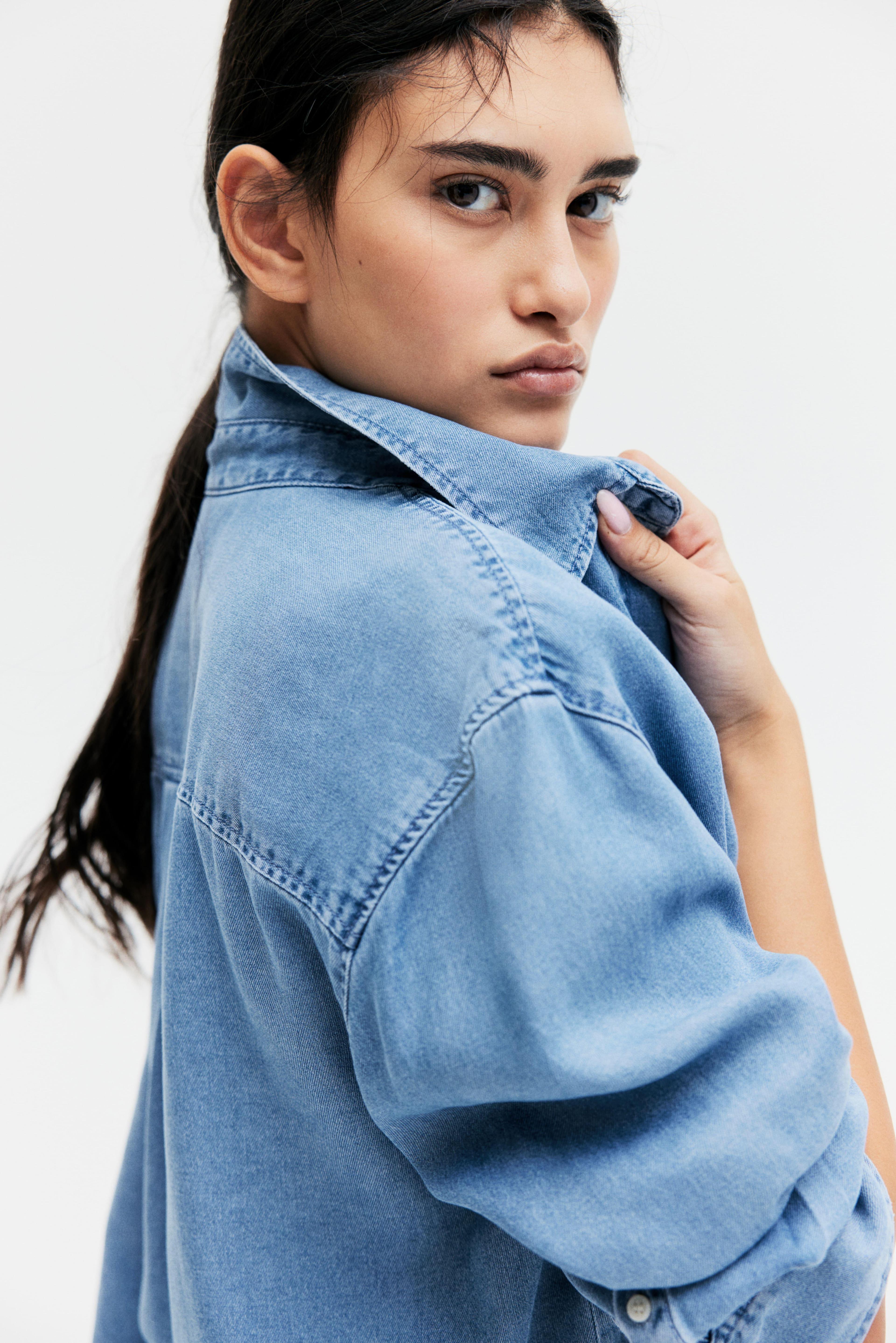 Lyocell Denim Shirt Product Image