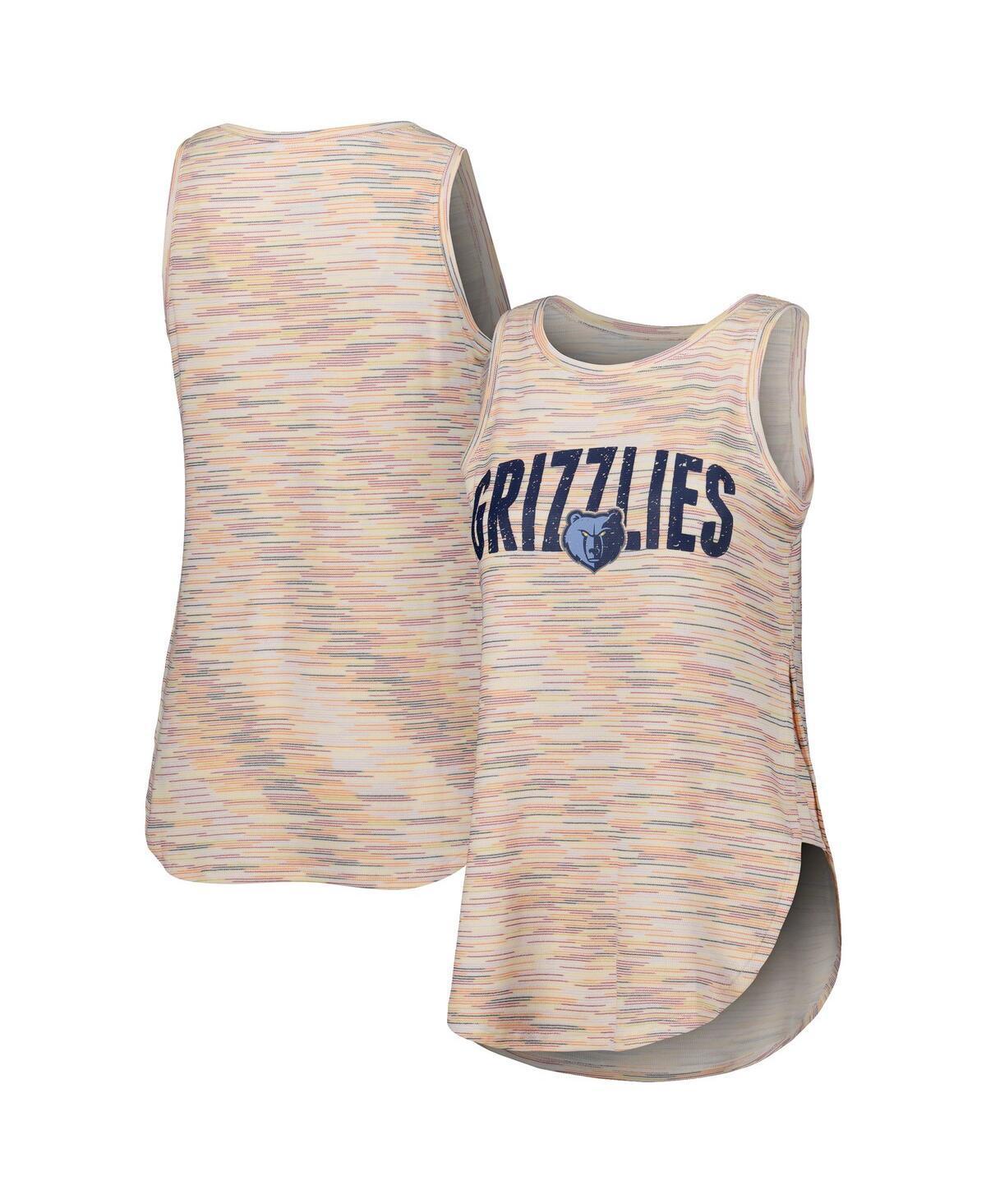 Womens Concepts Sport White Memphis Grizzlies Sunray Tank Top Product Image