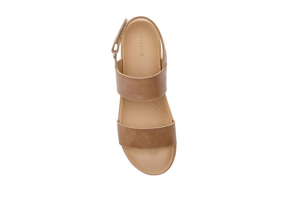 Nisolo Go-To Flatform Sandal (Almond) Women's Sandals Product Image