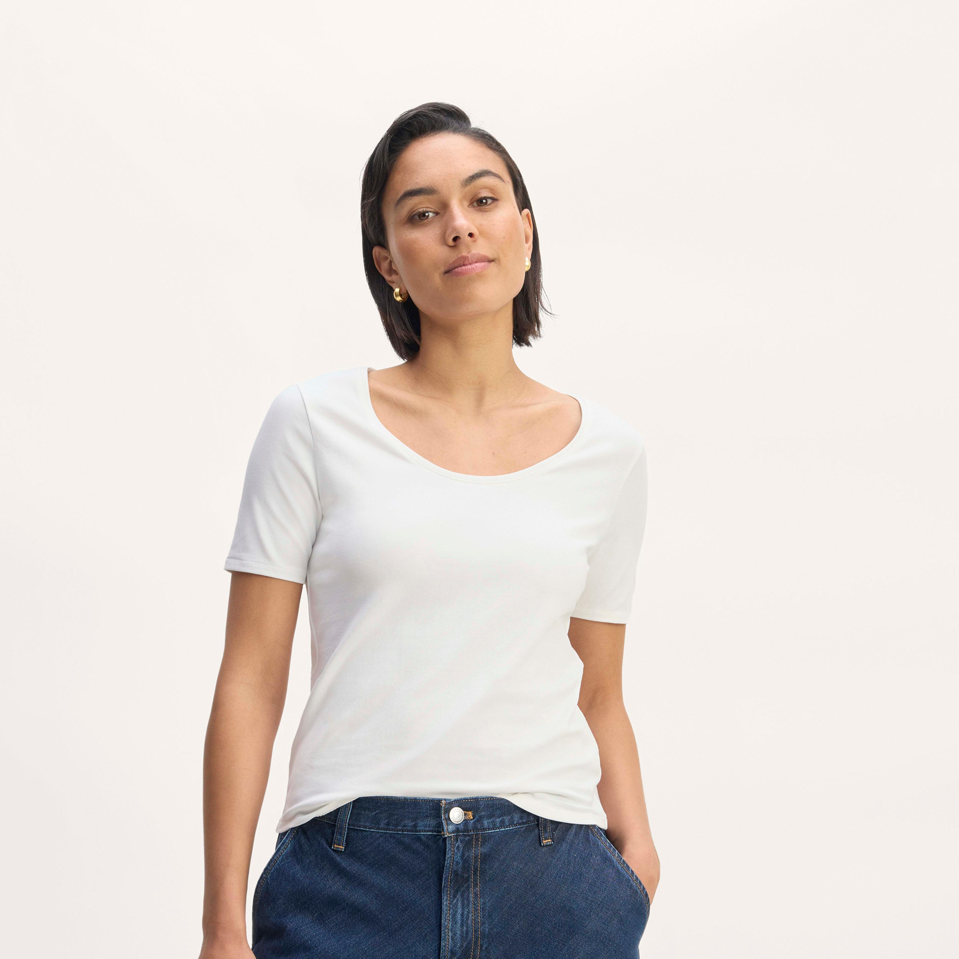 The Form Scoop-Neck Tee Product Image