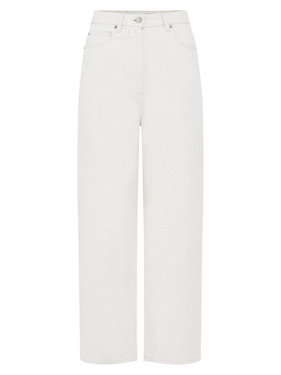 Womens Martine High Waisted Cropped Jeans Product Image