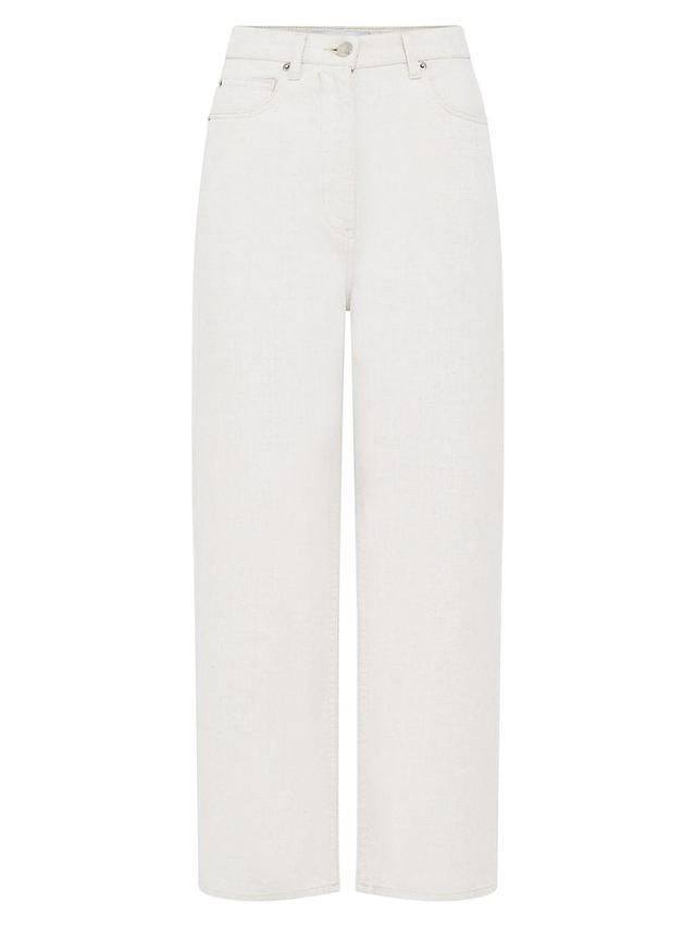 Womens Martine High Waisted Cropped Jeans Product Image