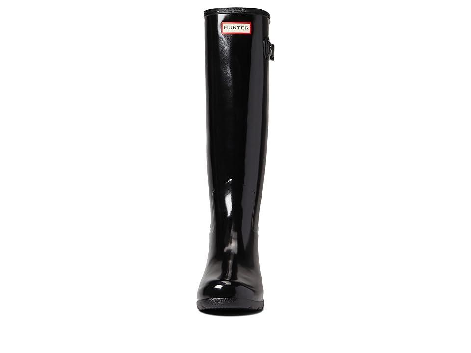 Hunter Womens Original Refined Tall Gloss Rain Boots Product Image