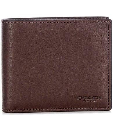 COACH Mens 3-In-1 Sport Calf Leather Wallet Product Image