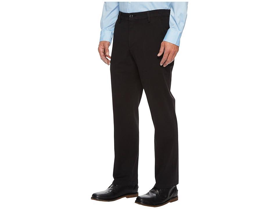 Men's Dockers® Workday Straight-Fit Smart 360 FLEX Khaki Pants, Size: 34X30, Black Product Image