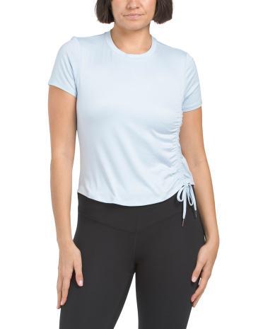 Crew Neck Short Sleeve Top for Women Product Image