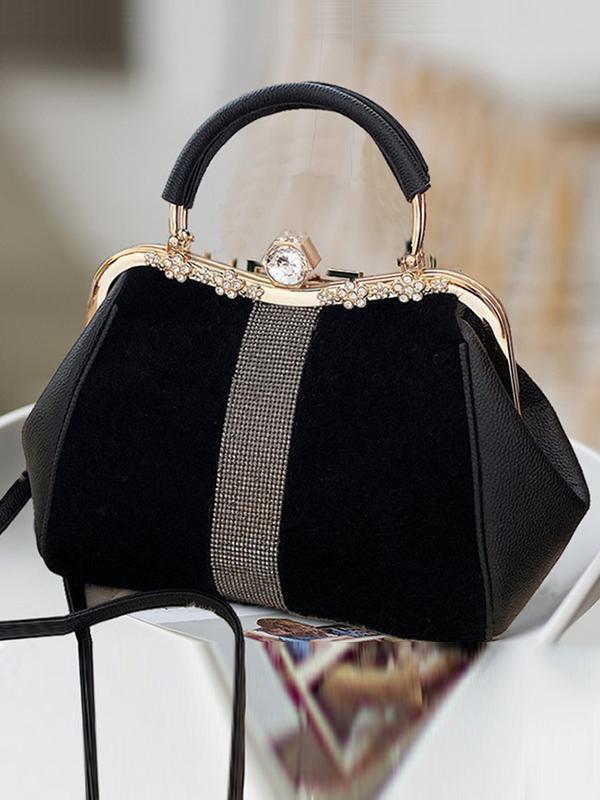 Geometric Sequined Split-Joint Bags Crossbody Bags Handbags Product Image