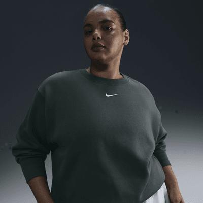 Nike Sportswear Phoenix Fleece Women's Oversized Crew-Neck Sweatshirt (Plus Size) Product Image