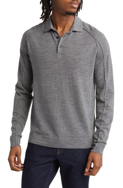 Mens MVP Wool Slim-Fit Polo Sweater Product Image