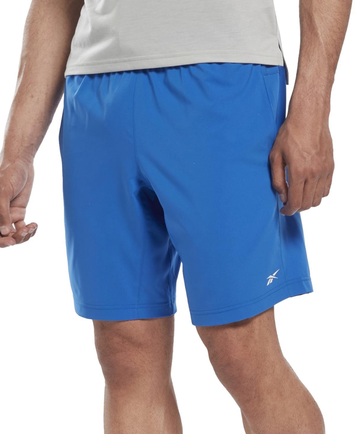 Reebok Mens Reebok Workout Woven Shorts - Mens Black Product Image