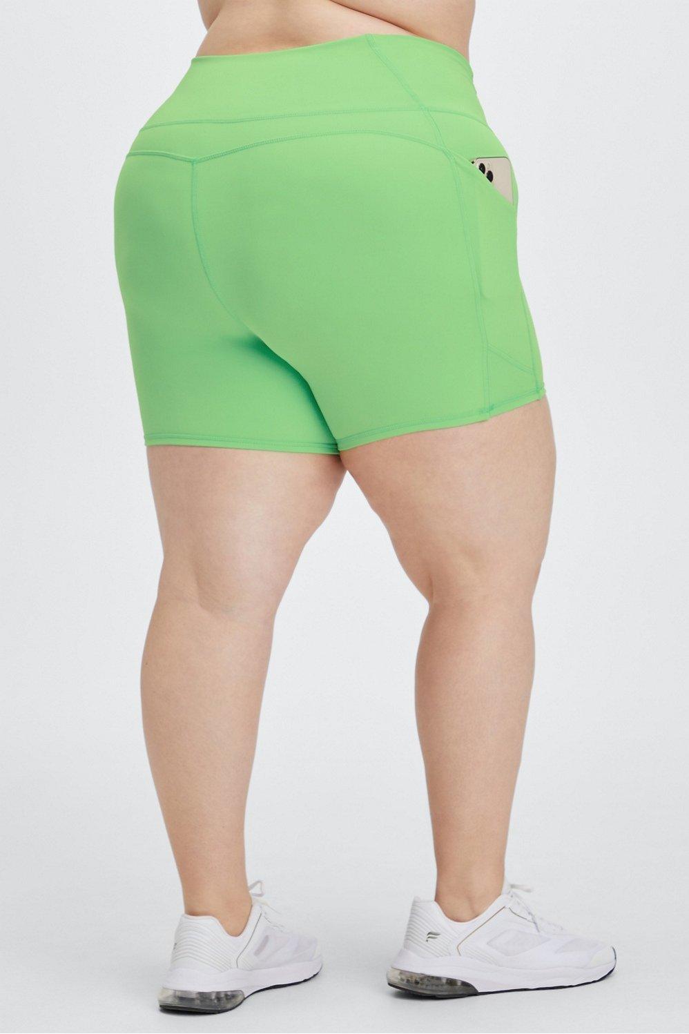 Fabletics Oasis High-Waisted 6 Short Womens green plus Size 4X Product Image