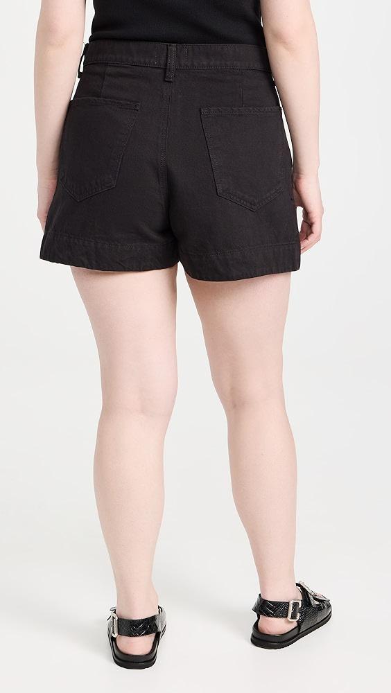 7 For All Mankind Tailored Slouch Shorts | Shopbop Product Image