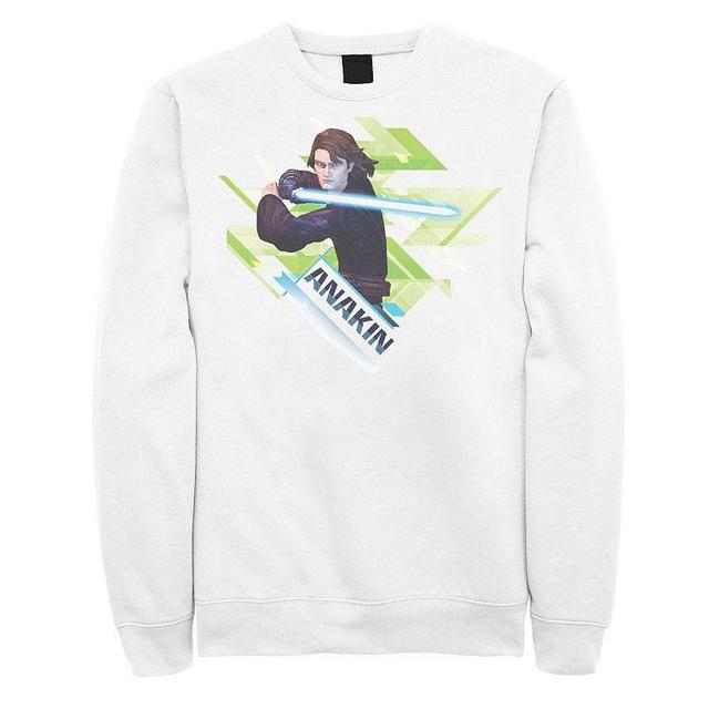 Mens Star Wars: The Clone Wars Anakin Portrait Sweatshirt Product Image