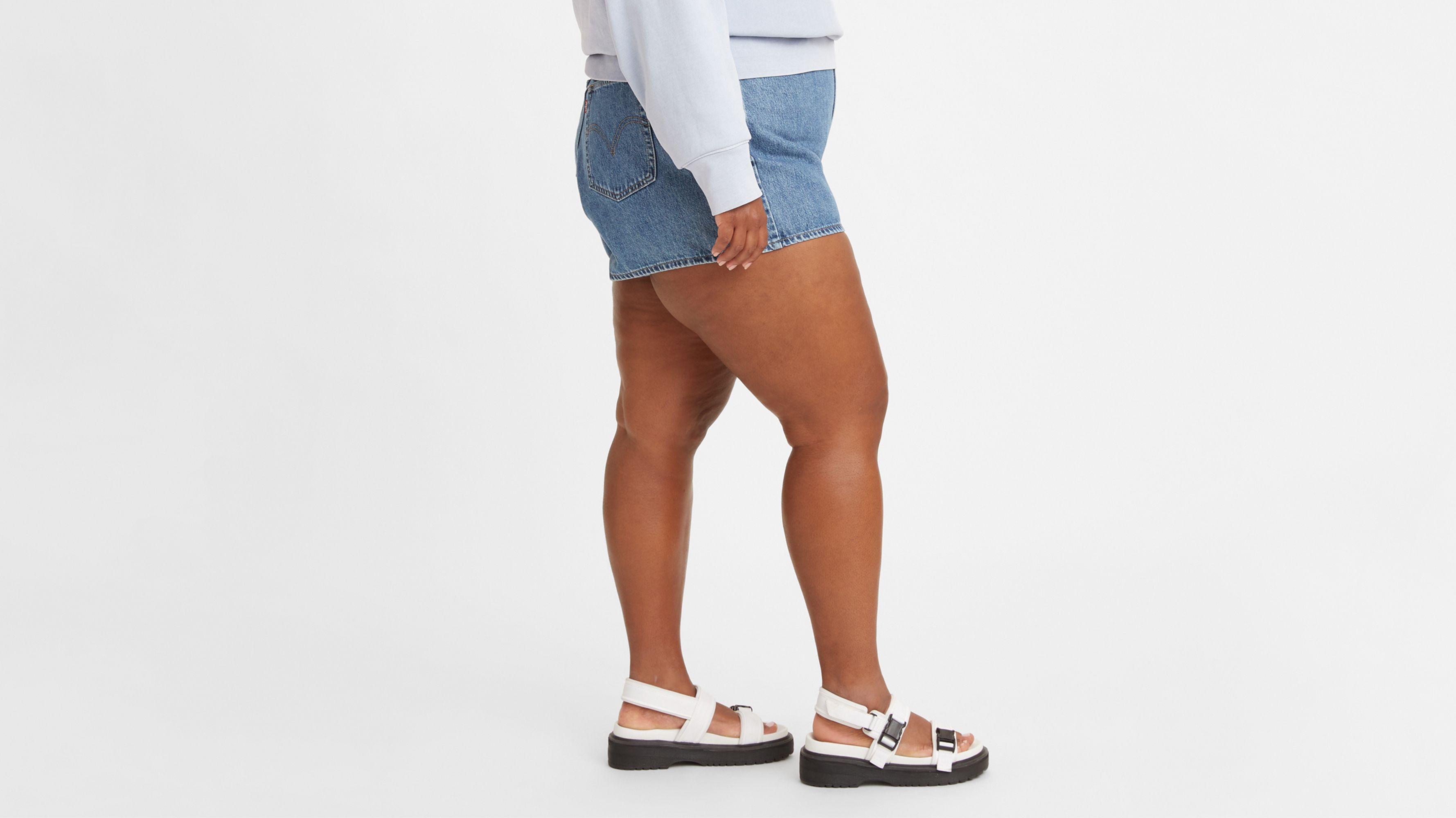 High Waisted Mom Women's Shorts (Plus Size) Product Image