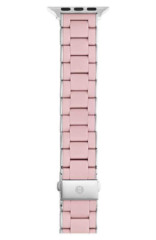 MICHELE Silicone 20mm Apple Watch Watchband Product Image