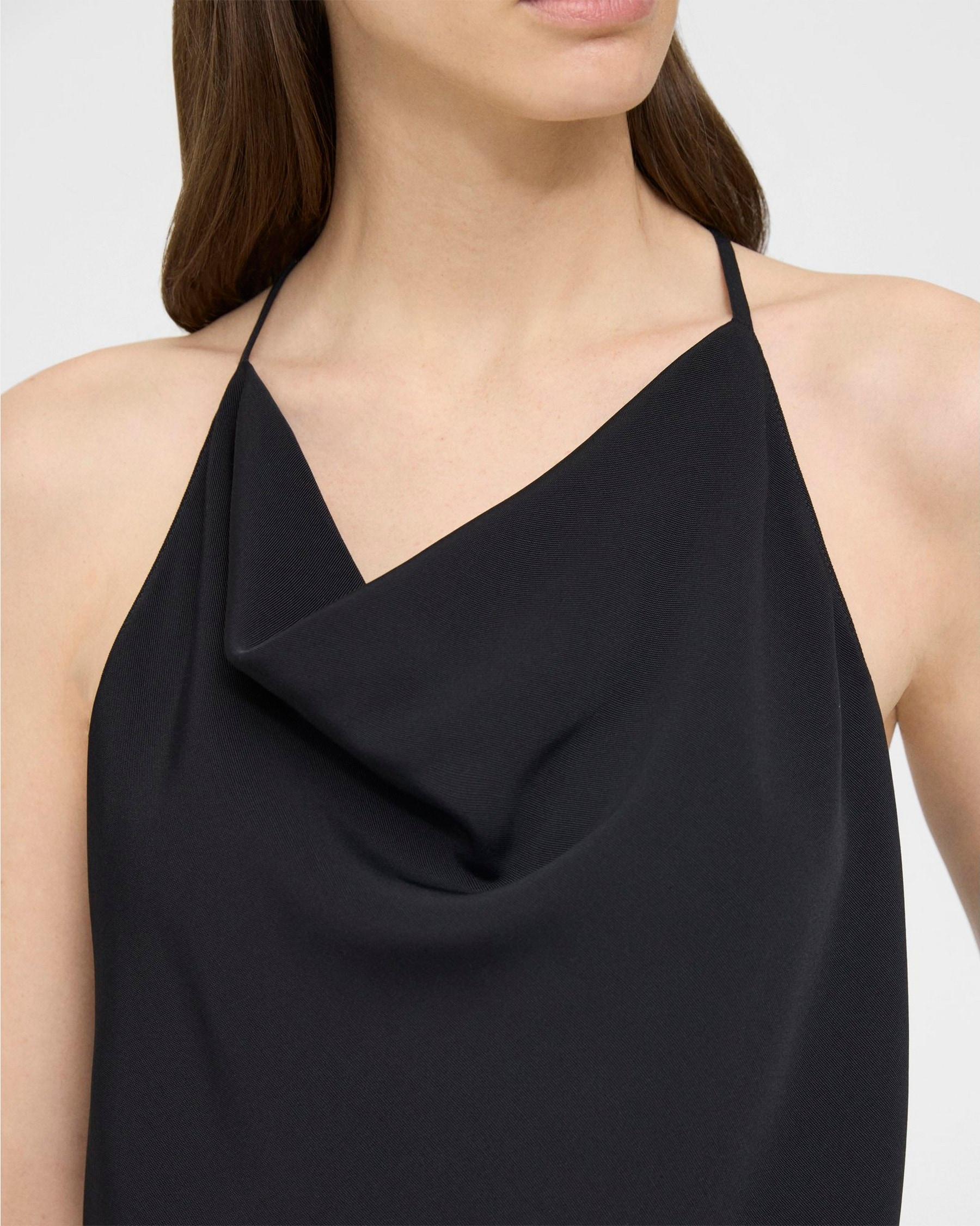 Cowl Neck Halter Top in Viscose Product Image