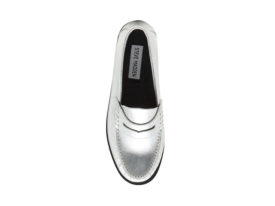 Steve Madden Womens Kingston Slip On Loafer Flats Product Image