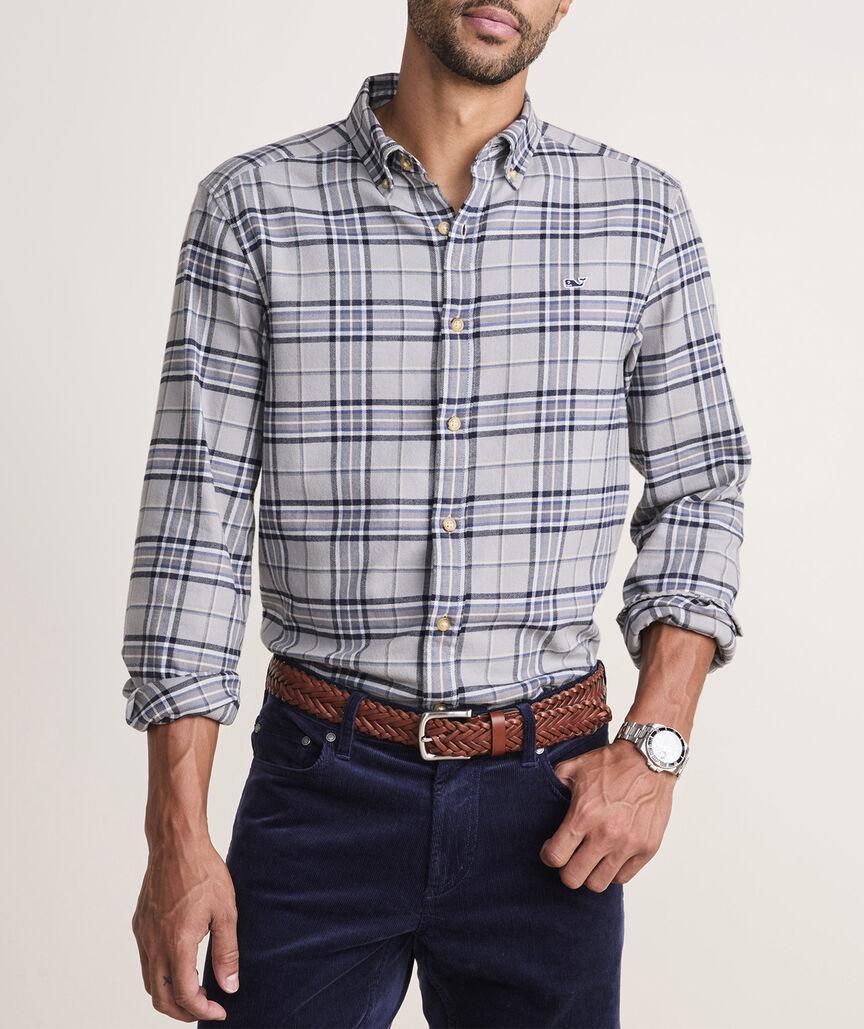 Vineyard Flannel Plaid Shirt Product Image