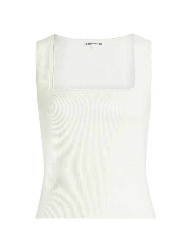 Womens Nalini Cotton-Blend Tank Top Product Image