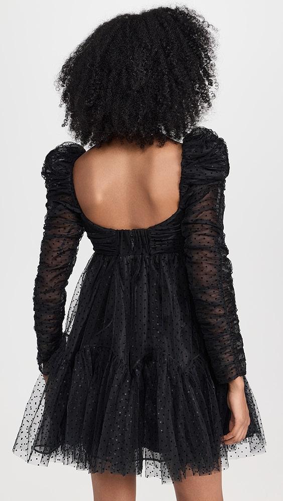 Zimmermann Tulle Ruched Mini Dress | Shopbop Product Image