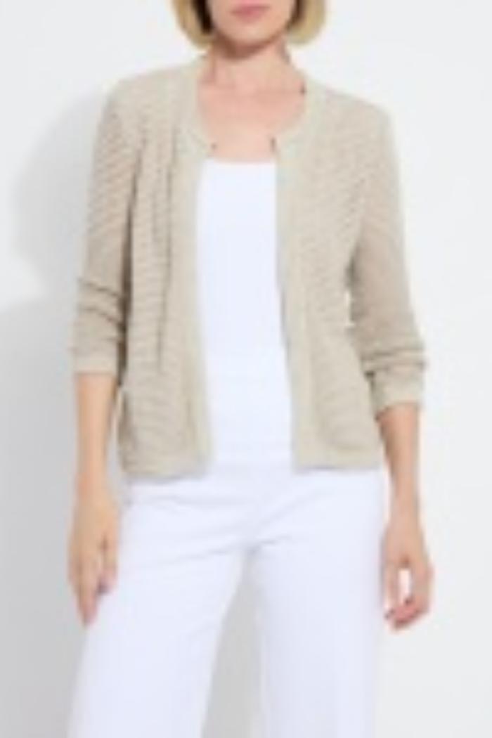 Crochet Carigan Jacket Product Image