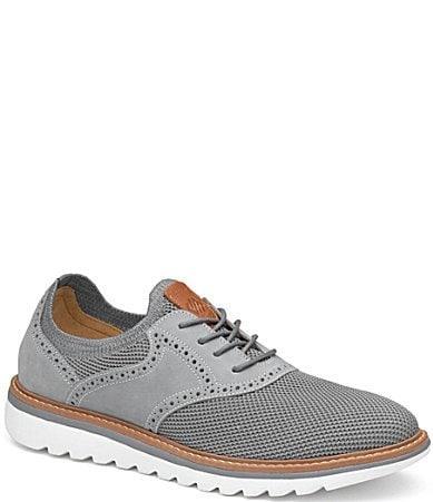 Johnston  Murphy Mens Braydon Knit Plain Toe Oxford Sneakers Product Image