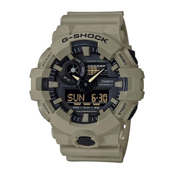 Men's Casio G-Shock Classic Brown Resin Strap Watch with Black Dial (Model: Ga700Uc-5A) Product Image