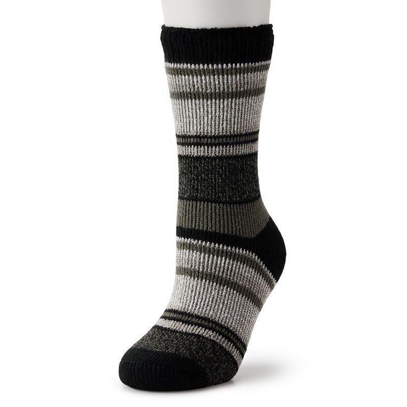 Womens Heat Holders Yasmine Multi Stripe Crew Socks Product Image