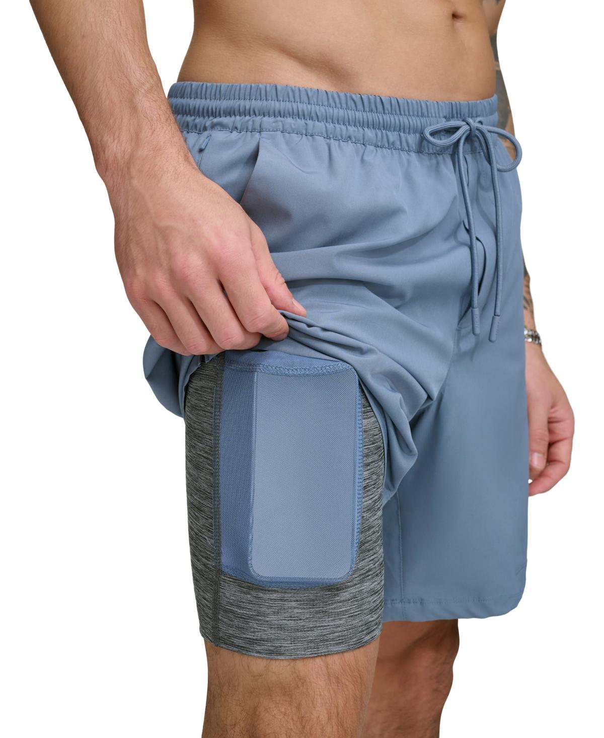 Dkny Mens Core Stretch Hybrid 7 Volley Shorts Product Image