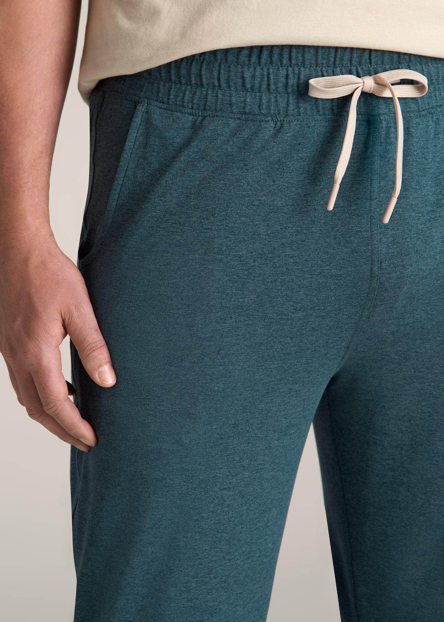 Weekender Stretch Men's Tall Lounge Pant in Dark Teal Mix Male Product Image