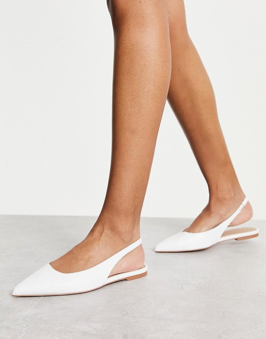 ASOS DESIGN Lala slingback ballet flats Product Image