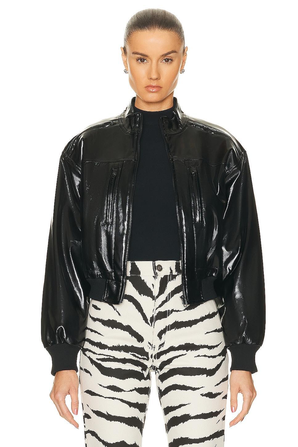 Womens The Exit Ramp Faux Leather Jacket Product Image