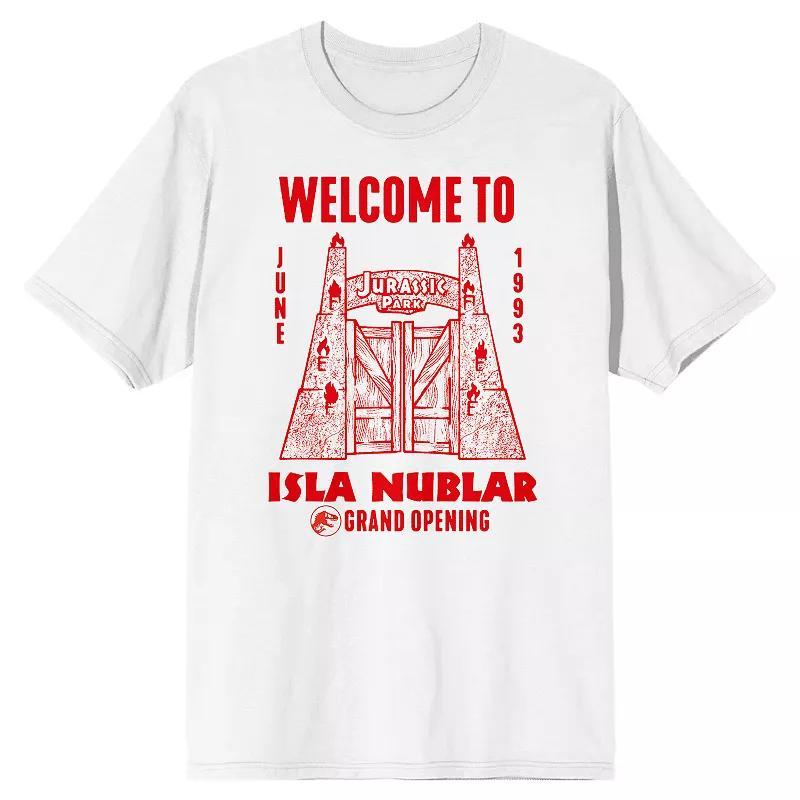 Mens Jurassic Park Isla Nublar Graphic Tee Product Image