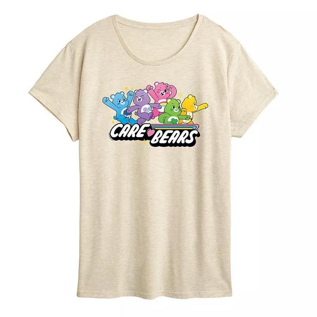 Womens Care Bears Unlock The Magic Logo Group Graphic Tee Product Image