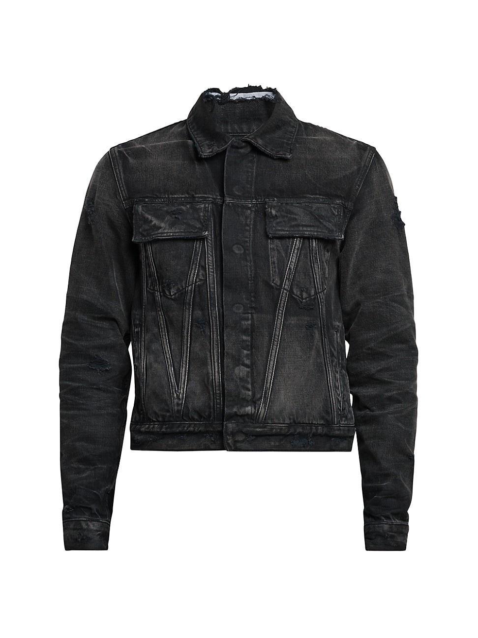 Mens Denim MA Trucker Jacket Product Image