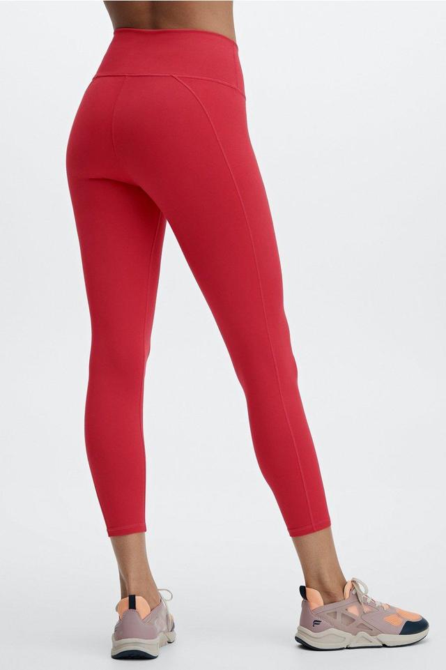 Fabletics Define High-Waisted 7/8 Legging Womens red Size M Product Image