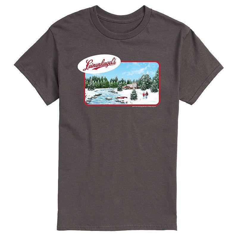 Mens Leinenkugel Porter Landscape Graphic Tee Grey Product Image