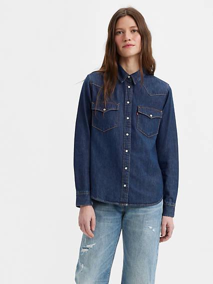 Levi's Western Denim Shirt - Women's Product Image