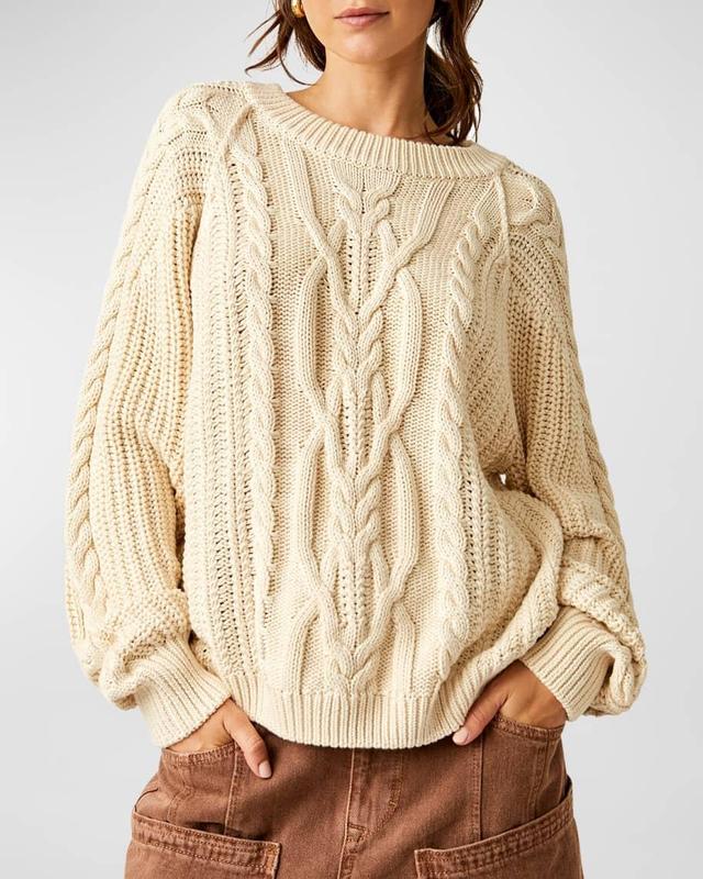 Frankie Cable-Knit Sweater Product Image