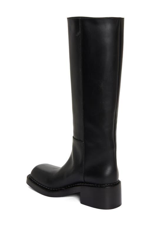 Runway Knee High Boot In Black Product Image