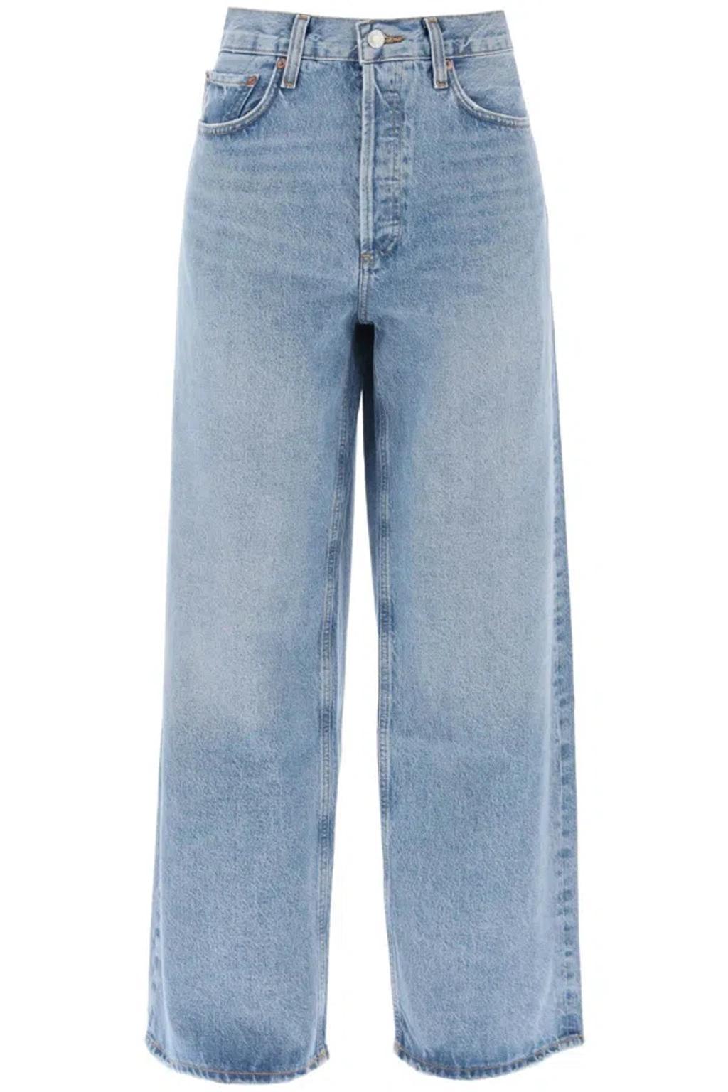 AGOLDE Women's 'low Slung Baggy' Jeans In Blue Product Image