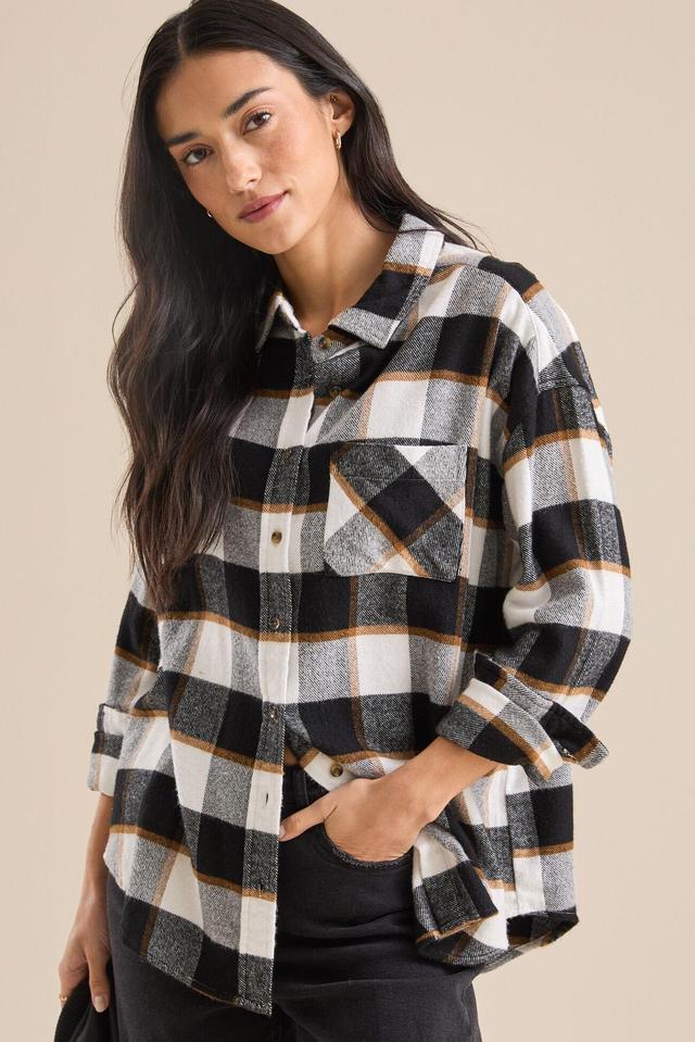 Lindsey Flannel Button Up Product Image