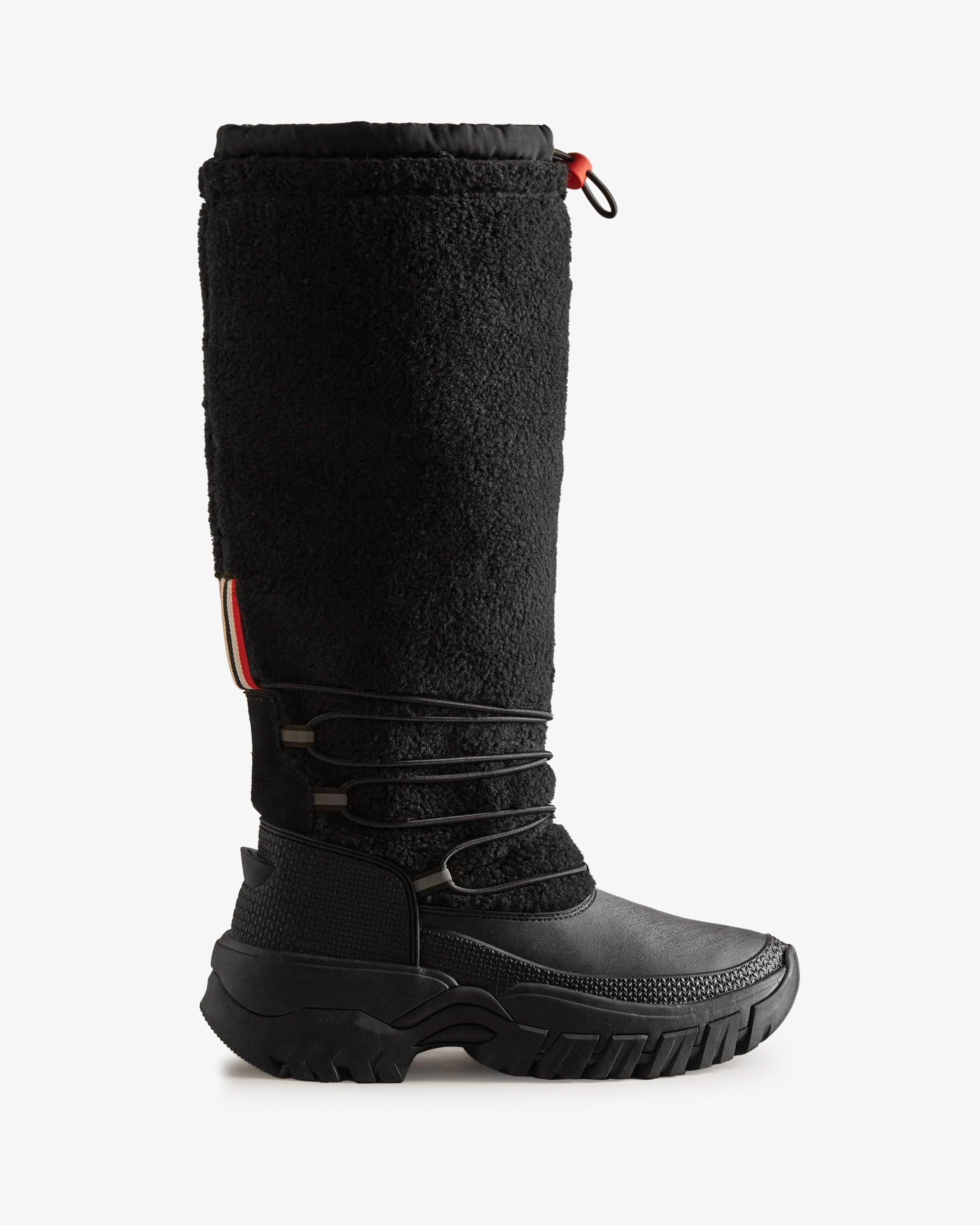 Women's Wanderer Tall Lace Detail Cosy Snow Boots Female Product Image