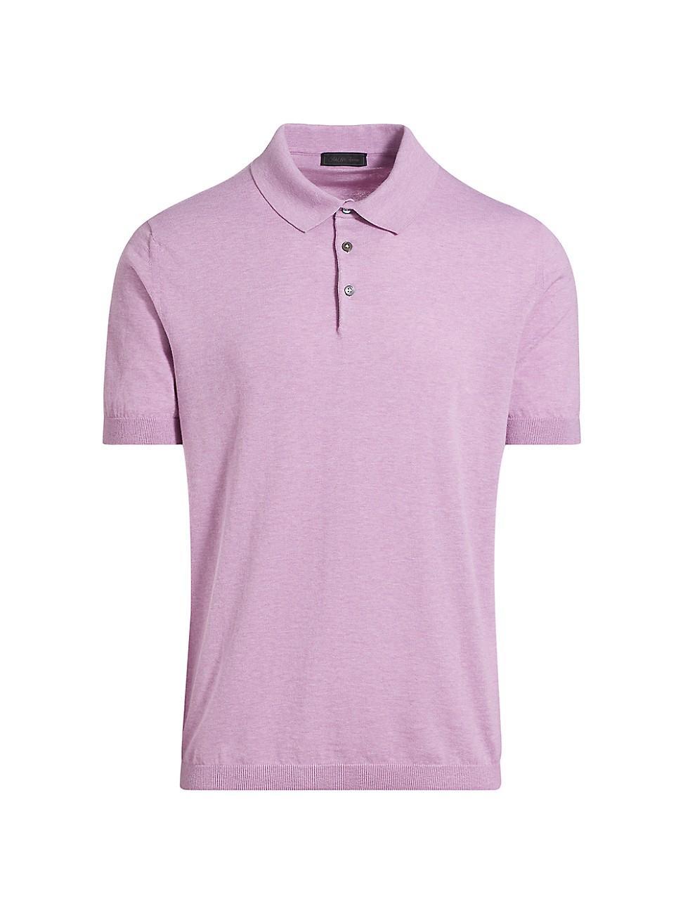 Mens COLLECTION Cotton Polo Shirt Product Image