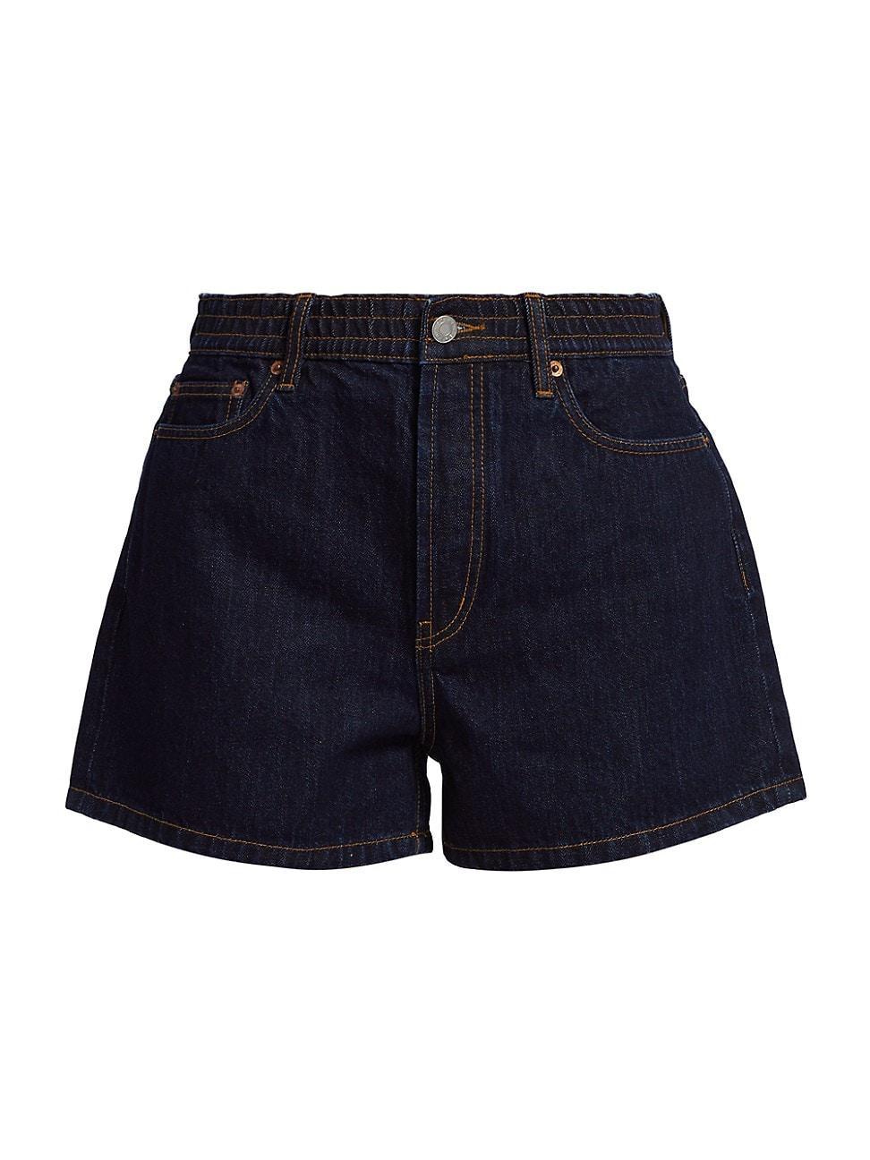 Womens Ames High-Rise Denim Shorts product image