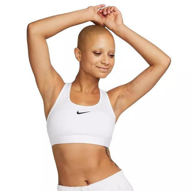 Nike Womens Nike Dri-FIT Swoosh Medium Support Bra - Womens Product Image