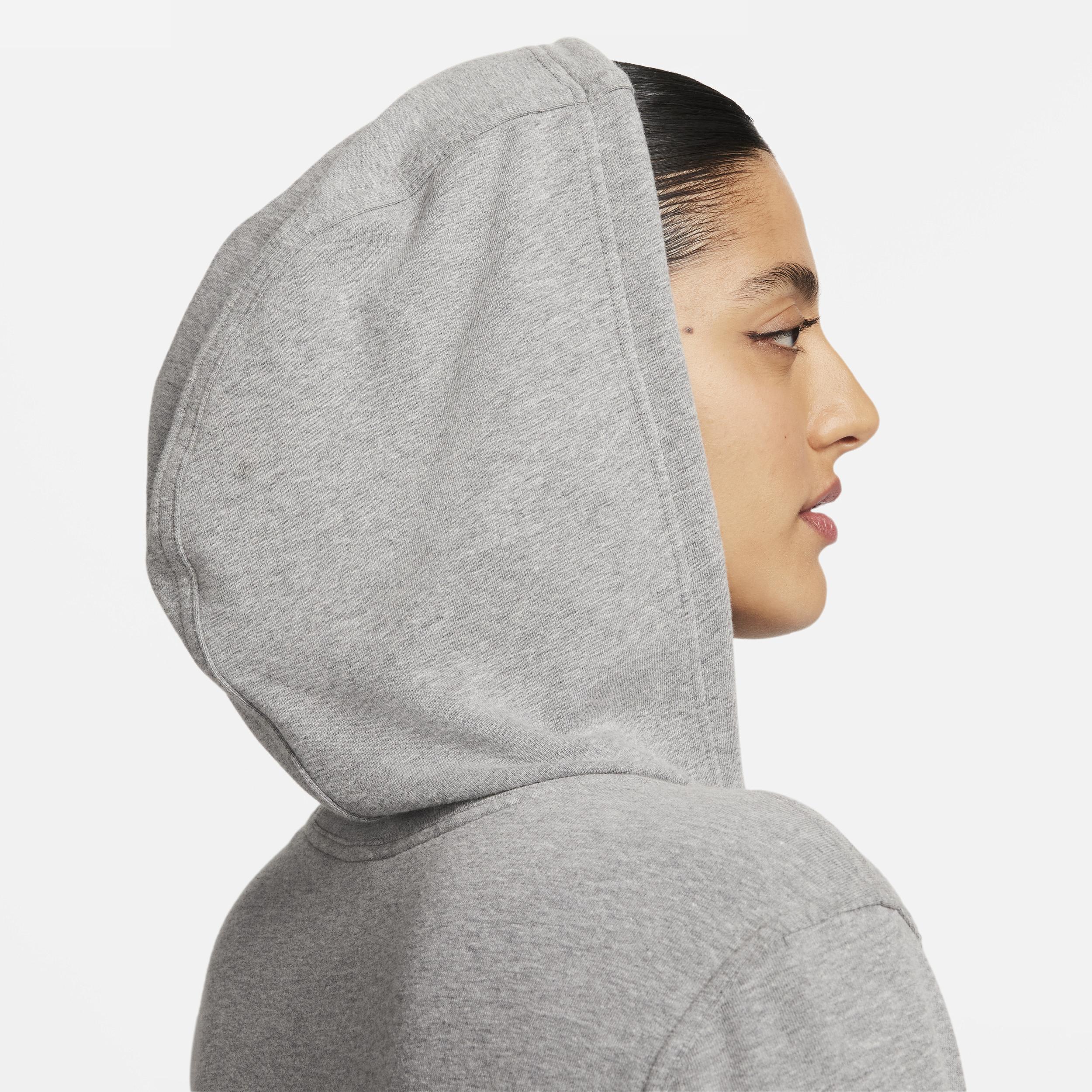 Nike Women's Dri-FIT One Full-Zip French Terry Hoodie Product Image