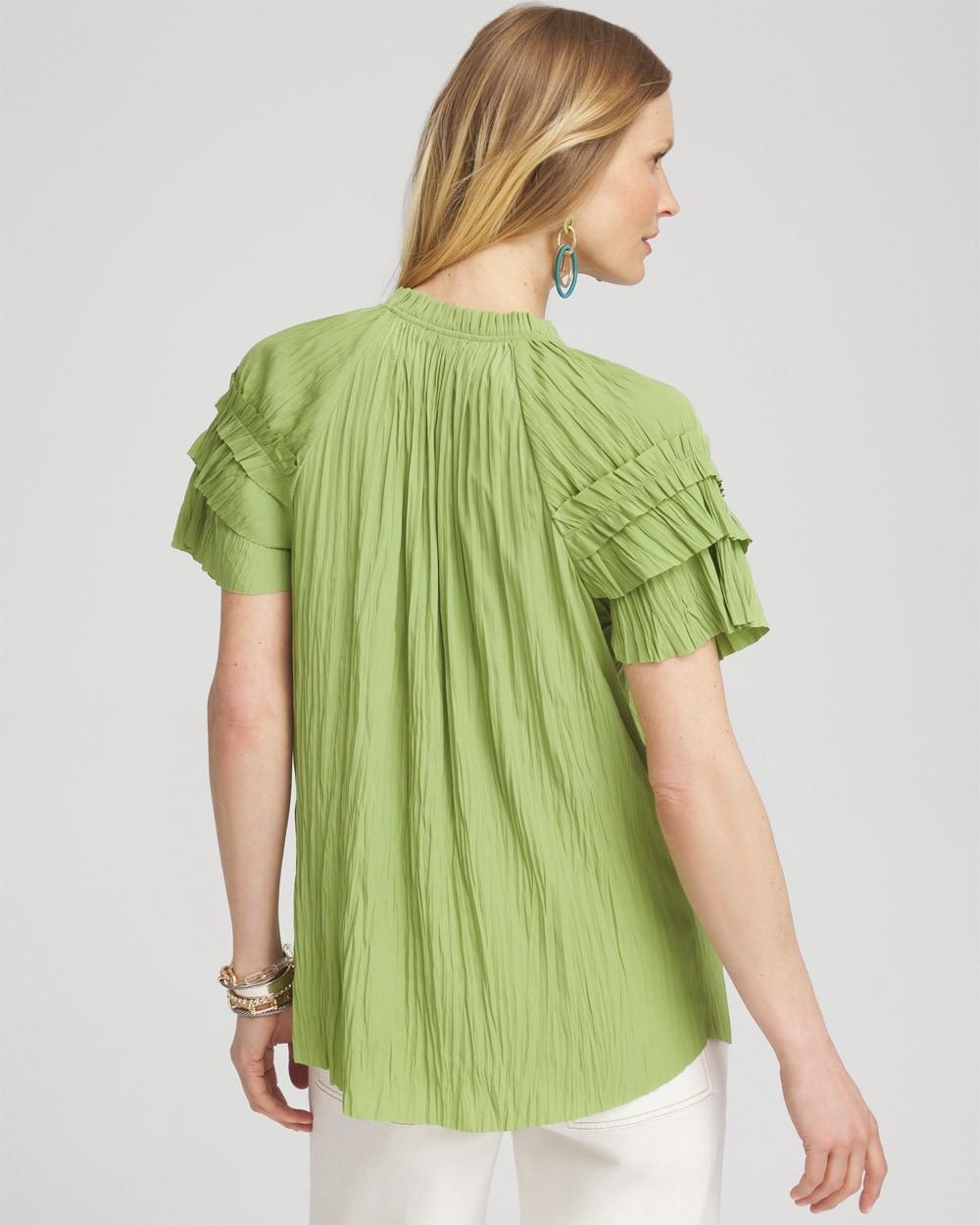 Ruffle Sleeve Blouse Product Image