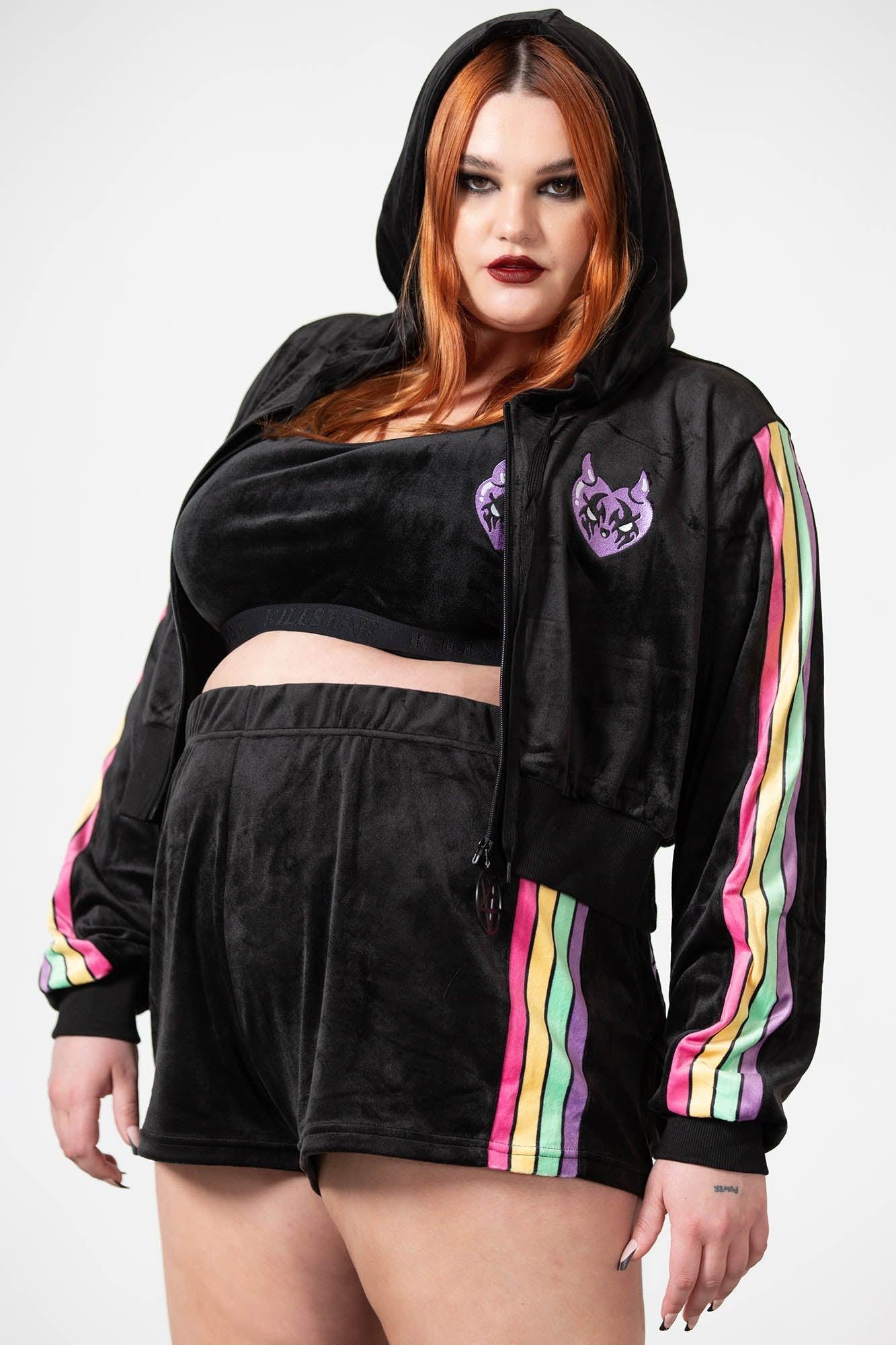 Coven Chill Velour Hoodie Female Product Image